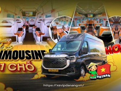Thuê xe Limousine 11 chỗ ghế massage tại Đà Nẵng HOT nhất 2026 Thuê xe Limousine 11 chỗ ghế massage tại Đà Nẵng HOT nhất 2026