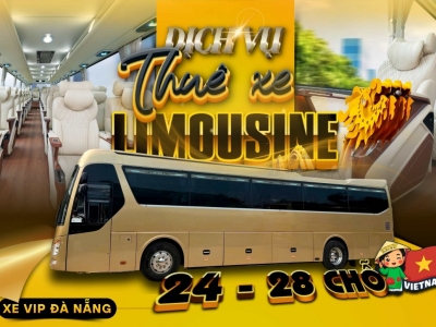 Thuê xe Limousine 24-29 chỗ cao cấp tại Đà Nẵng Thuê xe Limousine 24-29 chỗ cao cấp tại Đà Nẵng